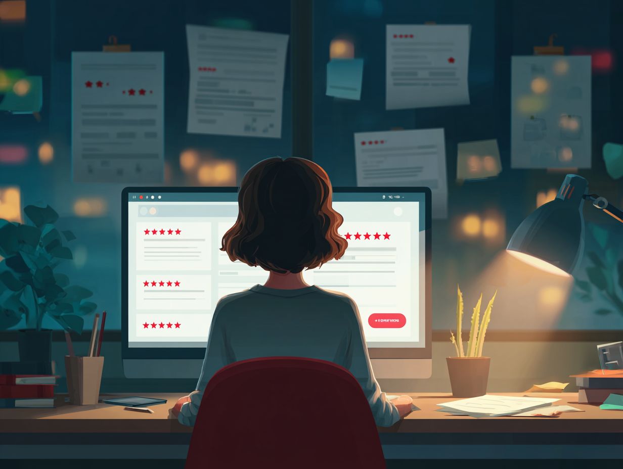 What are fake reviews and why are they a problem on Google reviews, Yelp reviews, and Facebook reviews?