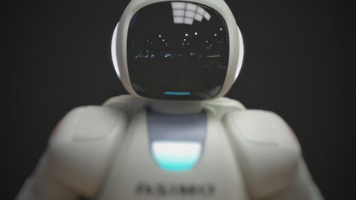 white robot